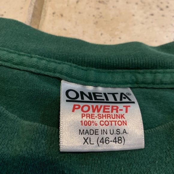 Vintage 90s Single Stitch Oneita Power-T Argyll & Sutherland Highlanders XL - Picture 2 of 9